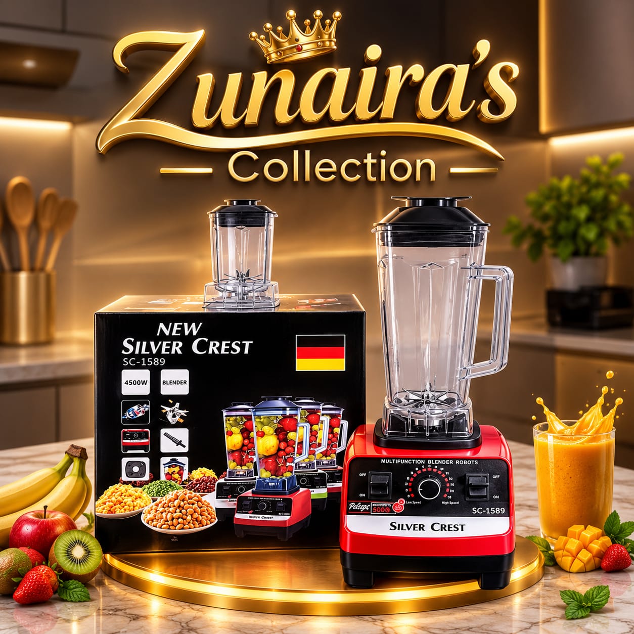 Silver Crest SC-1589 Powerful Multifunction Blender