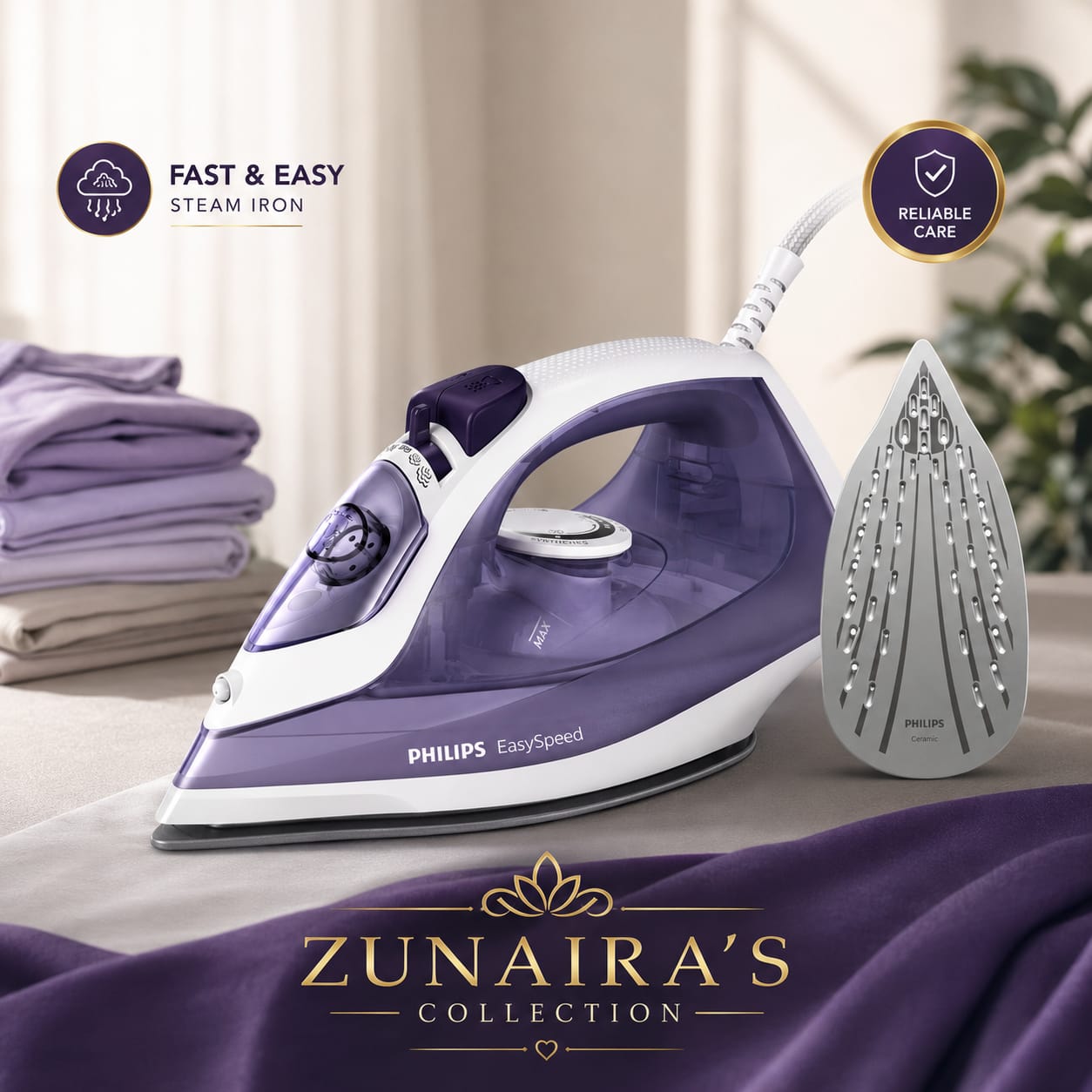 Philips EasySpeed Ceramic Steam Iron